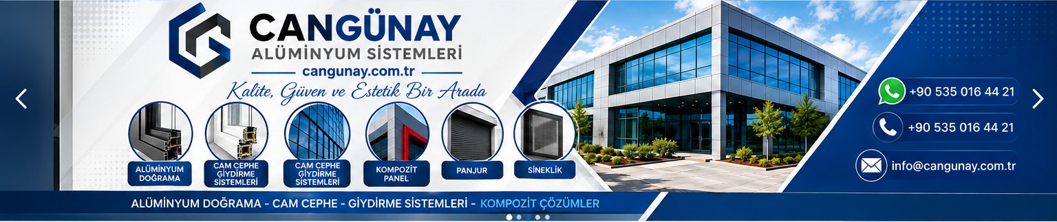 Alüminyum Sistemlerinde Profesyonel Çözüm